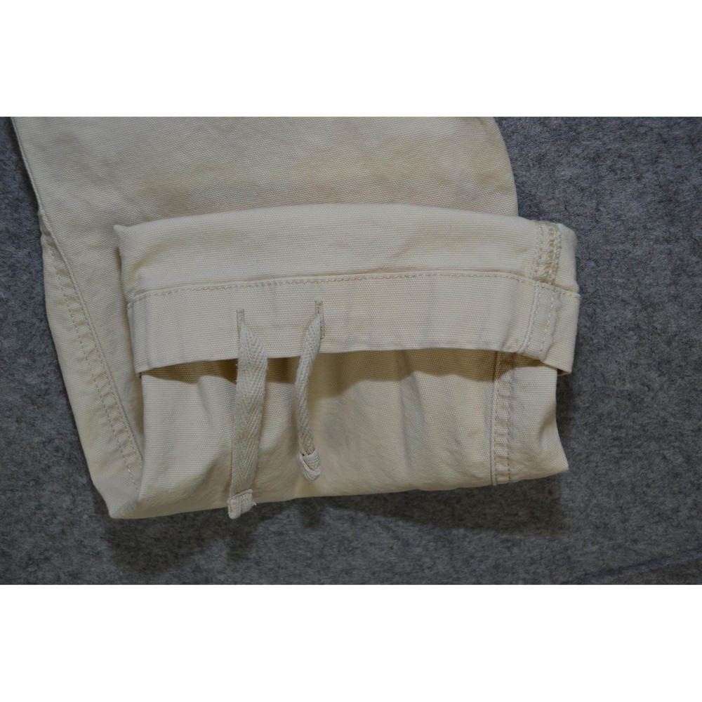 Topo Designs Pants Mens XL Beige Jogger Elastic Waist Drawstring Organic Cotton - Picture 3 of 16